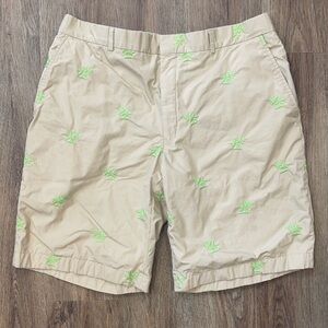 J. McLaughlin Palm Print Shorts